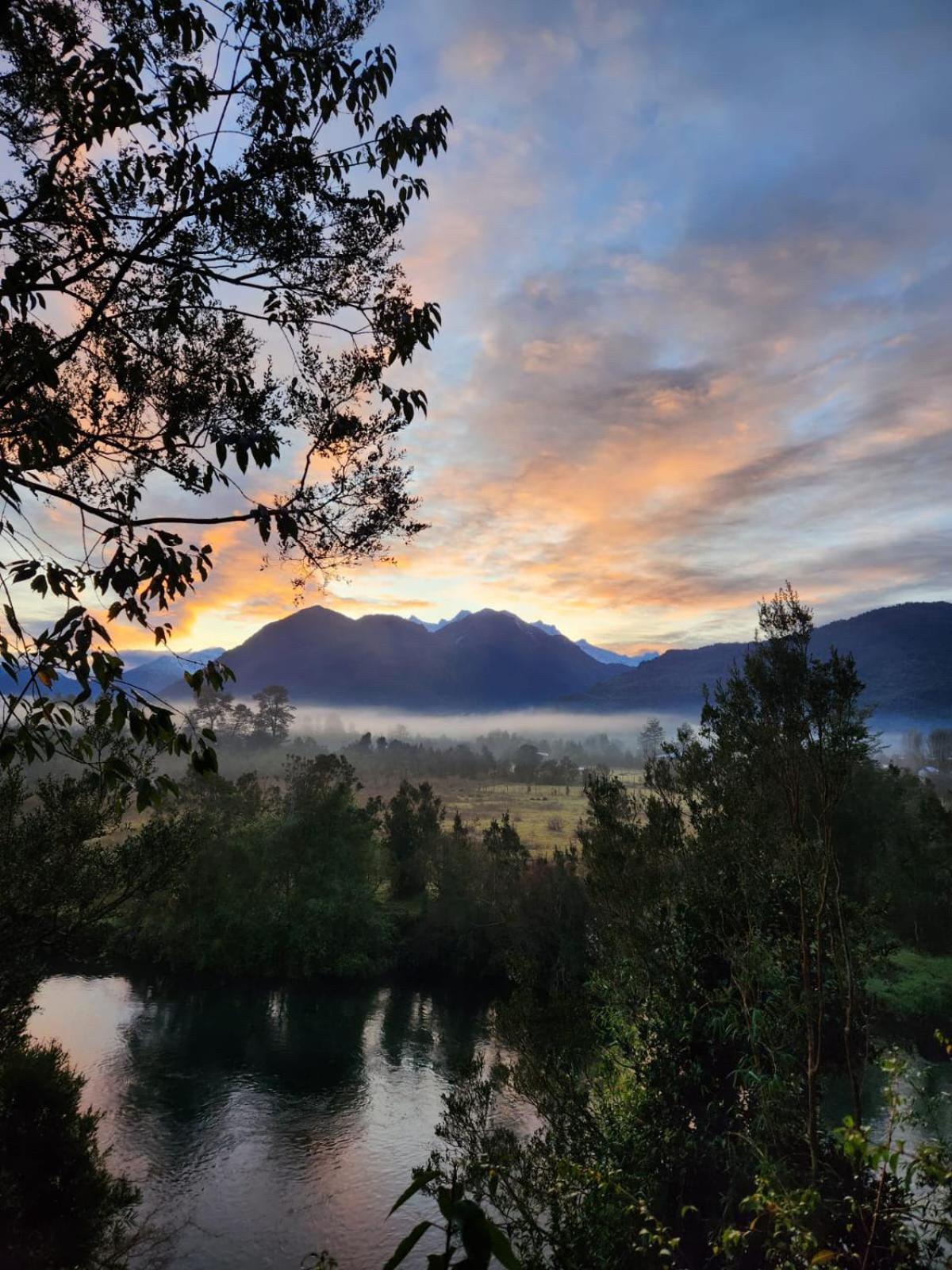Cabanas Kuyen Austral Hornopiren Bagian luar foto